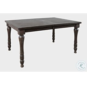 Madison County Barnwood Brown 18" Extendable Dining Table