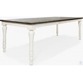Madison County Vintage White 22" Extendable Dining Table