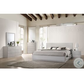 Naples Grey Platform Bedroom Set