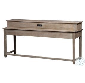 Parkland Falls Weathered Taupe Bar Table
