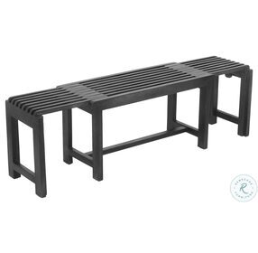 Global Archive Grey Extendable Bench