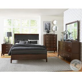 Cotterill Dark Cherry And Black Youth Poster Bedroom Set