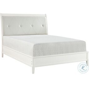 Cotterill Antique White Queen Panel Bed