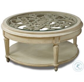 Provenance Round Cocktail Table