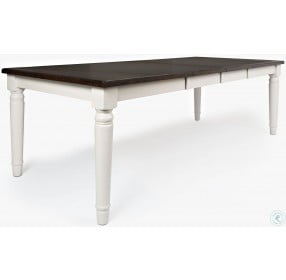 Orchard Park Brown And Light Grey Extendable Dining Table
