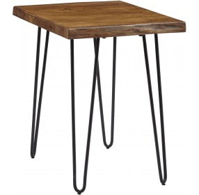 Natures Edge Rich Brown Chairside Table