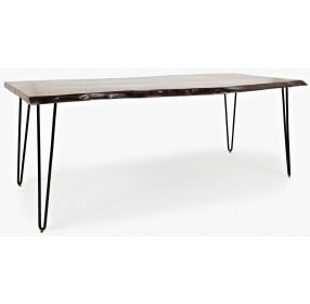 Natures Edge Rich Brown 79" Dining Table