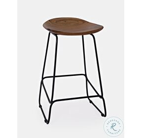 Natures Edge Chestnut Counter Height Stool Set Of 2
