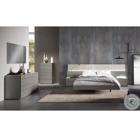 Porto Grey Platform Bedroom Set