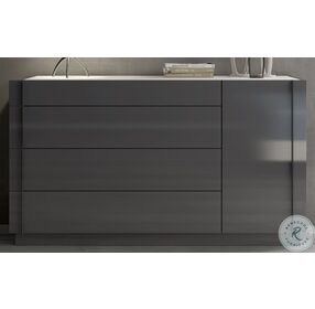 Braga Natural Grey Lacquer Dresser