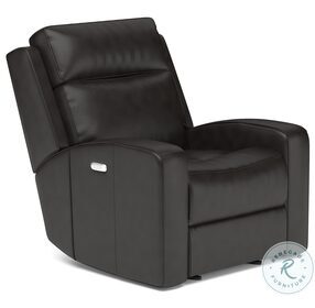 Cody Brown Leather Power Gliding Recliner With Power Headrest And Footrest