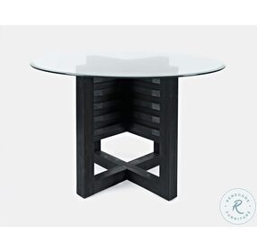Altamonte Dark Charcoal Round Dining Table