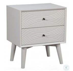 Tranquility White Nightstand