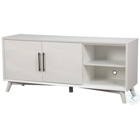 Tranquility White TV Stand