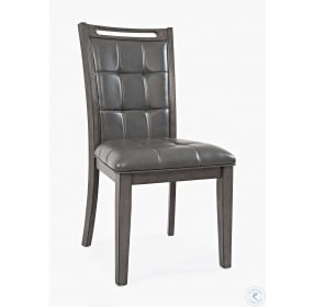Manchester Grey Upholstered Dining Chair Set Of 2