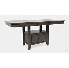 Manchester Grey Adjustable Extendable Rectangular Dining Table