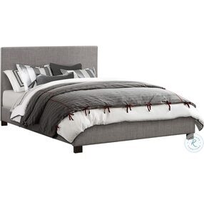 Chasin Grey Full Upholstered Platform Bed