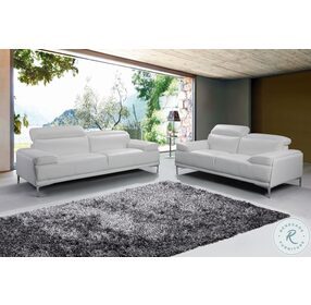 Nicolo White Living Room Set