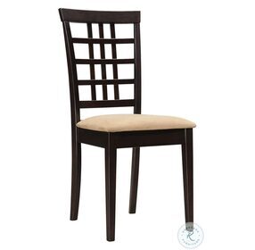 Kelso Tan Dining Chair Set Of 2