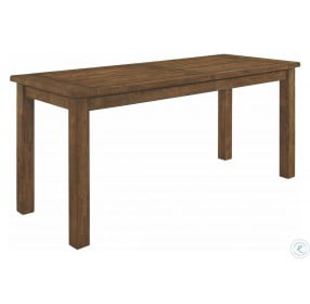 Coleman Rustic Golden Brown Counter Height Dining Table