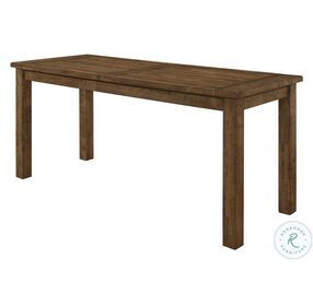 Coleman Rustic Golden Brown Counter Height Dining Table