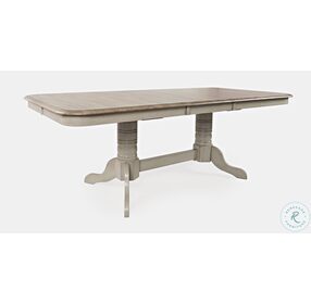 Westport Antique Grey Extendable Dining Table