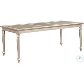 Celandine Silver Extendable Dining Table