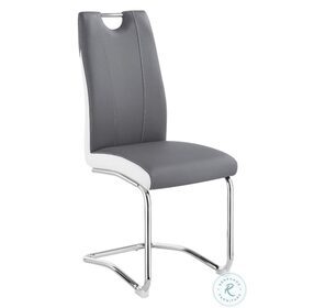 Brooklyn Grey and White Dining Chair Set of 4