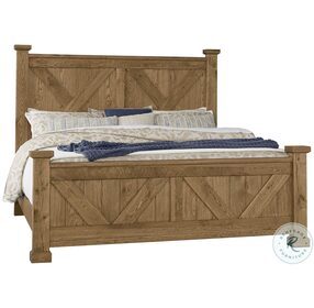 Yosemite Natural X Queen Poster Bed