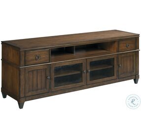 Sunset Valley Rich Mahogany 72" Entertainment Console