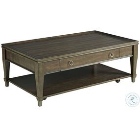 Sunset Valley Rich Mocha Rectangular Cocktail Table
