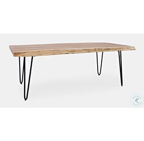 Natures Edge Natural 50" Cocktail Table