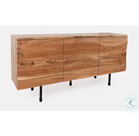 The Wave Natural Accent Cabinet