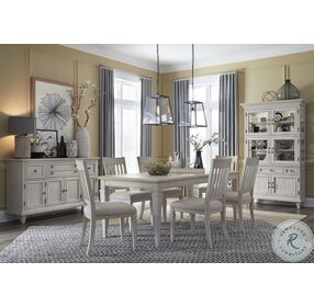 Newport Alabaster Rectangular Extendable Dining Room Set