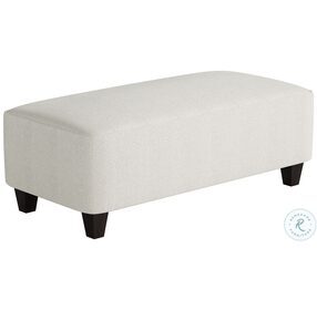 Chanica Oyster Ivory Rectangular Cocktail Ottoman