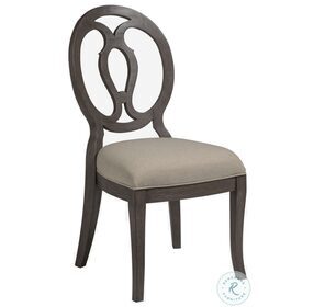 Cohesion Program Natural Greige And Antico Axiom Side Chair Set Of 2