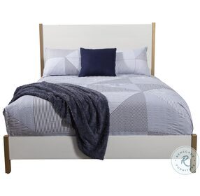Madelyn White Queen Panel Bed