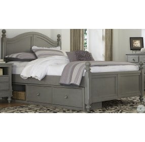 Lake House Stone Payton Full Arch Poster Bed With Storage