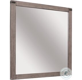Woodrow Brownish Gray Mirror