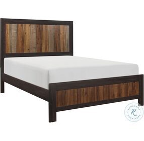Cooper Multi Tone Wire Brushed Full Panel Bed