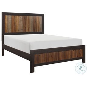 Cooper Wire Brushed Queen Panel Bed