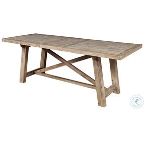 Newberry Weathered Natural Extendable Dining Table