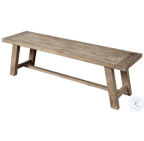 Newberry Weathered Natural Bench