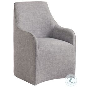 Cohesion Program Natural Gray Riley Arm Chair