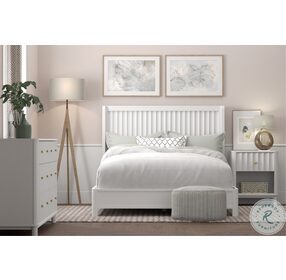 Stapleton White Panel Bedroom Set