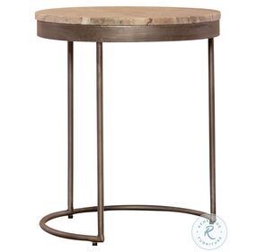 Eclipse Greystone And Pewter Nesting Tables
