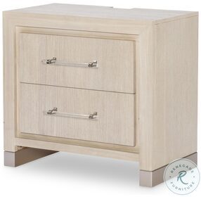Bliss Soft Cashmere 2 Drawer Nightstand