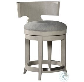 Signature Designs Frost Gray Fuente Swivel Counter Height Stool
