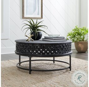 Stella Chalkboard Black Accent Cocktail Table