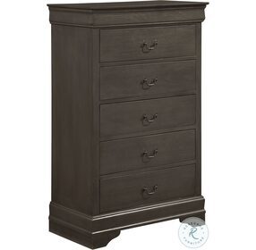 Mayville Stained Grey Chest